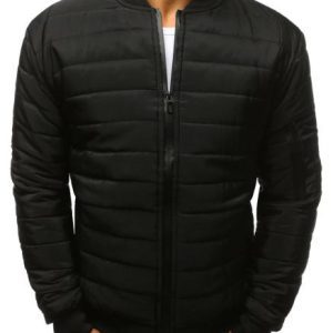Pánská STYLE bunda prošívaná bomber jacket černá