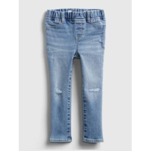 Dětské džíny distressed jeggings stretch