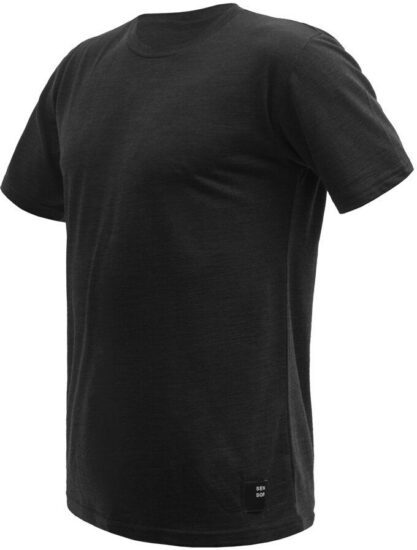 SENSOR MERINO CORDURA pánské triko kr.rukáv černá Velikost: XXL