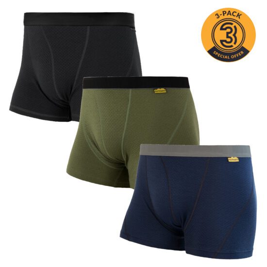 EGLOO Merino EGLOO DF MERINO 3 PACK pánské boxery