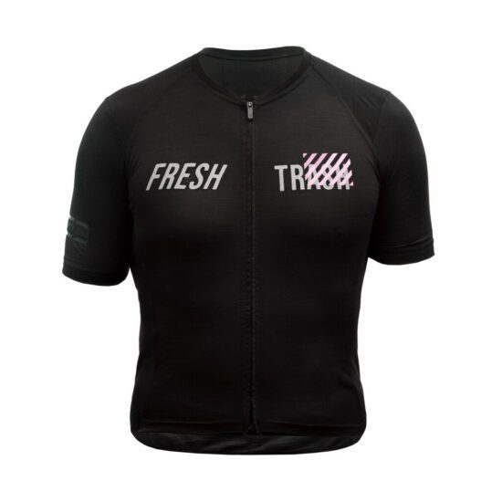 FRESH TRASH FT men's lite merino evo jersey true black Velikost: XL