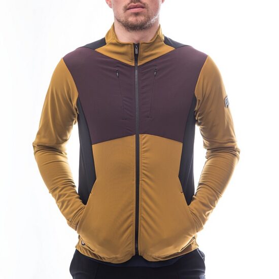 FRESH TRASH FT men´s cross point jacket golden/wine/black Velikost: XL - Obrázek 2