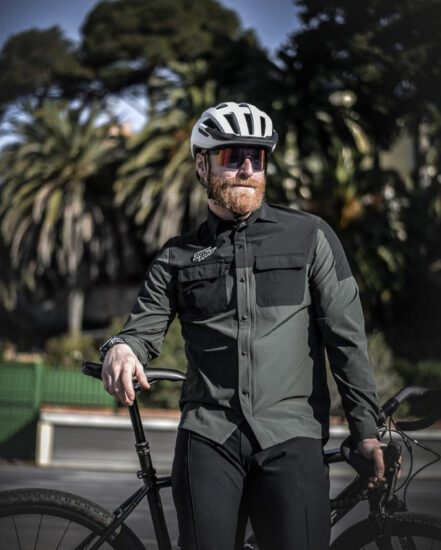 FRESH TRASH FT men´s rider long sleeve shirt olive green/black Velikost: L - Obrázek 2