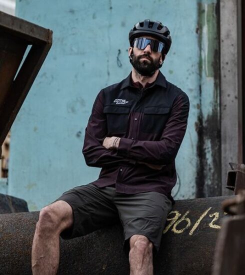 FRESH TRASH FT men´s rider long sleeve shirt wine red/black Velikost: M - Obrázek 2