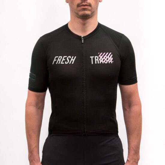 Fresh Trash MEN'S LITE MERINO EVO JERSEY TRUE BLACK Velikost: XL - Obrázek 2