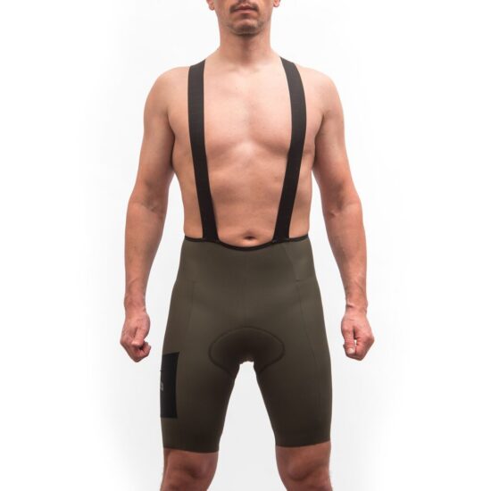 Fresh Trash MEN'S SIGNATURE BIB SHORTS EVO OLIVE GREEN Velikost: S - Obrázek 2