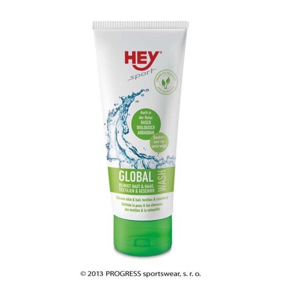 HEY SPORT HEY TRAVEL GLOBAL WASH 100ml mycí a čistící prostředek