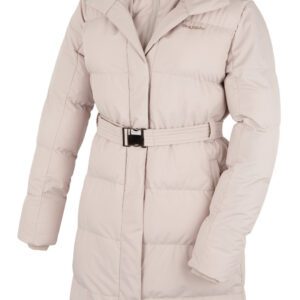 Husky Dámský hardshellový plněný kabát Nerine L beige Velikost: XL 8592287169768