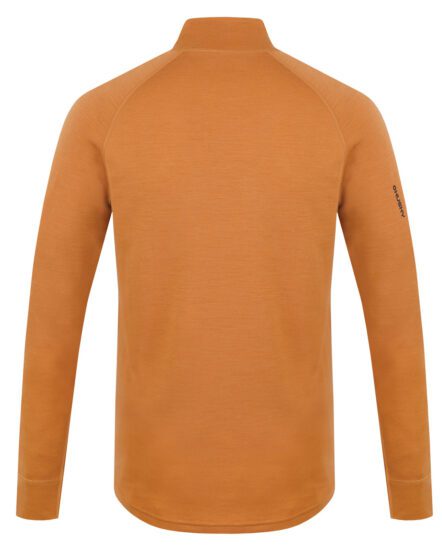 Husky Pánská merino mikina Aron Zip M mustard Velikost: XXL 8592287036442 - Obrázek 2