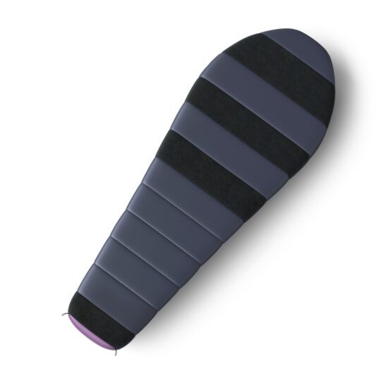 Husky Péřový zimní dámský spacák Drape Ladies blue/purple Velikost: OneSize - Obrázek 2