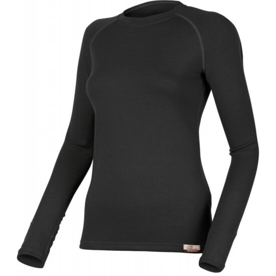 LASTING dámská merino mikina LENA černá Velikost: XL