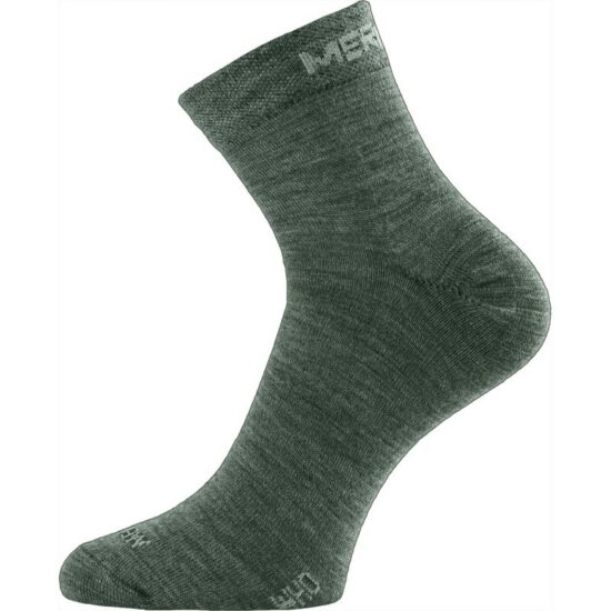 LASTING merino ponožky WHO zelené Velikost: M/38-41