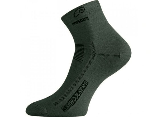 LASTING merino ponožky WKS zelené Velikost: XL/46-49