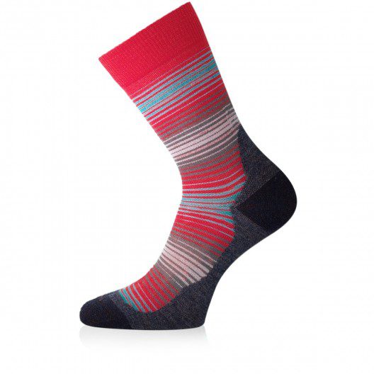 LASTING merino ponožky WLG červené Velikost: S/34-37