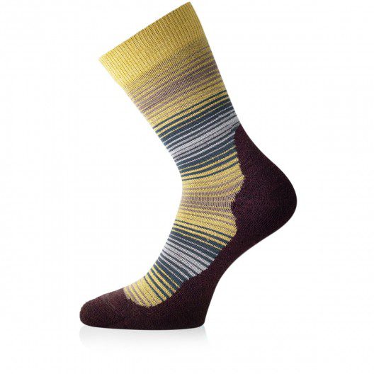 LASTING merino ponožky WLG zelené Velikost: L/42-45