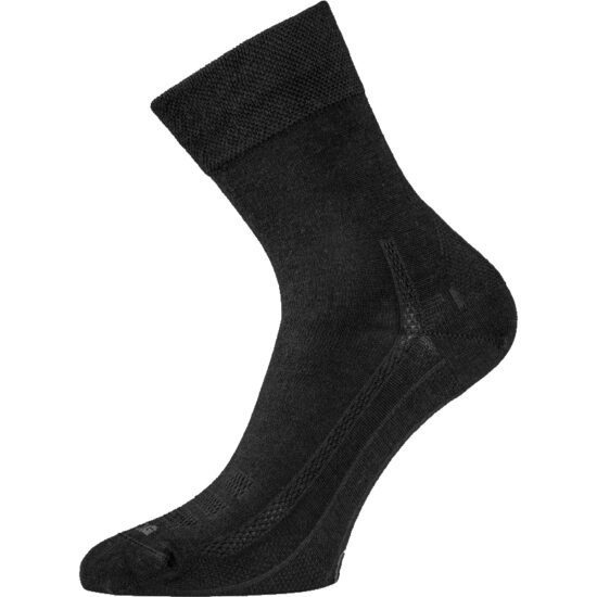 LASTING merino ponožky WLS černé Velikost: M/38-41
