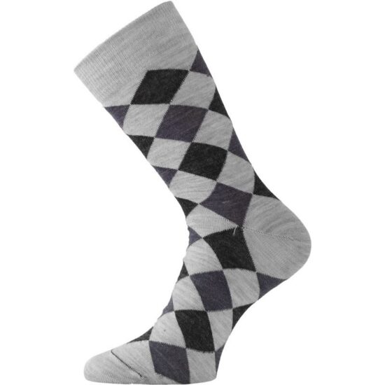 LASTING merino ponožky WPK šedé Velikost: M/38-41