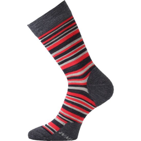 LASTING merino ponožky WPL červené Velikost: L/42-45