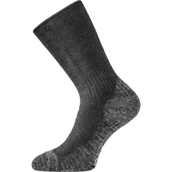 LASTING merino ponožky WinterSki&Hike WSM černé Velikost: L/42-45