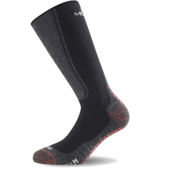 LASTING merino ponožky WinterSki&Hike WSM černé Velikost: L/42-45