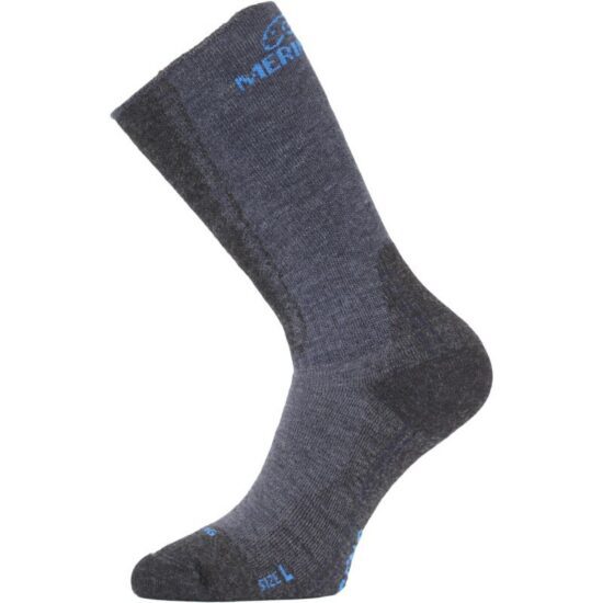 LASTING merino ponožky WinterSki&Hike WSM modré Velikost: XL/46-49
