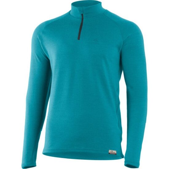 LASTING pánská merino mikina WARY modrá Velikost: S