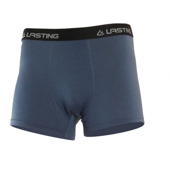 LASTING pánské merino boxerky NORO modré Velikost: S