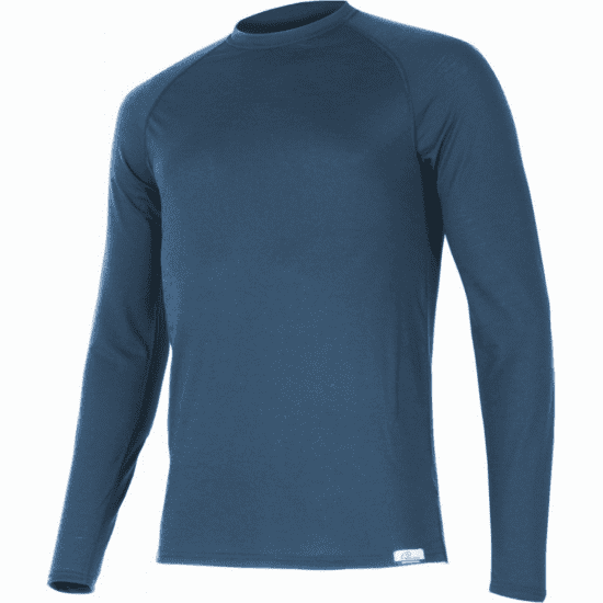 LASTING pánské merino triko ATAR modré Velikost: S