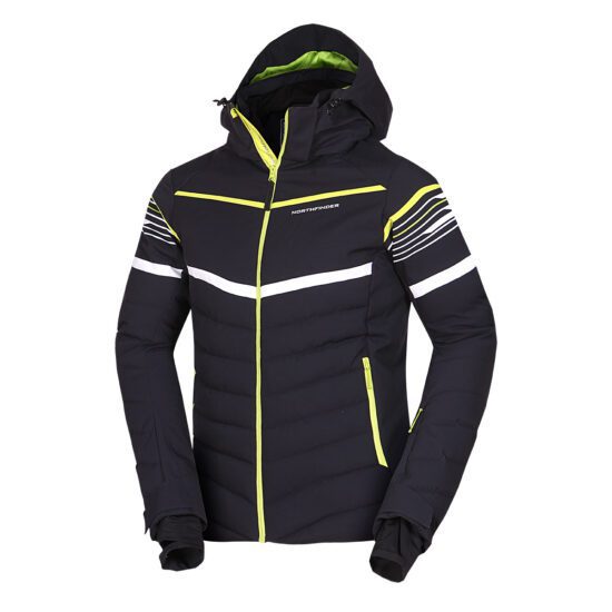 Northfinder YAROGNEV blacklimegreen pánská bunda BU-5348SNW-672 Velikost: XL 8584153619798