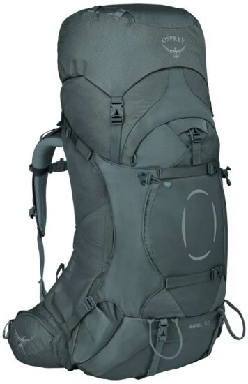 Osprey ARIEL 55 medium gray Velikost: WM/WL
