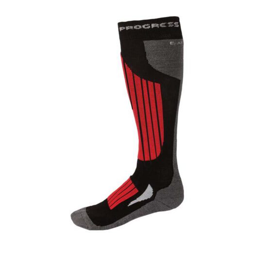PROGRESS SKI BAMBOO lyžařské podkolenky s bambusem červené Velikost: L/XL_44-47