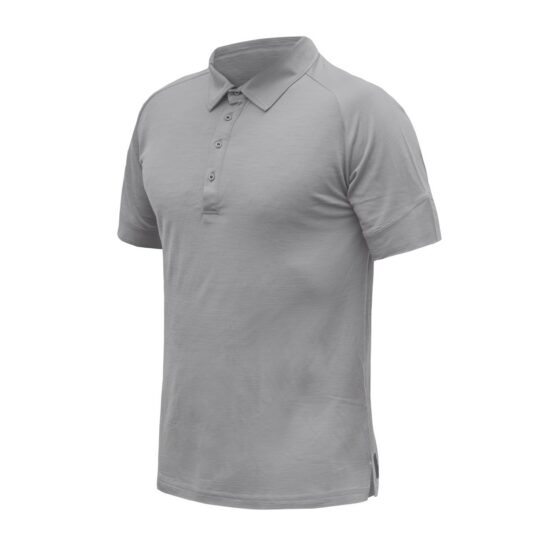 SENSOR MERINO ACTIVE POLO pánské triko kr.rukáv šedá Velikost: S