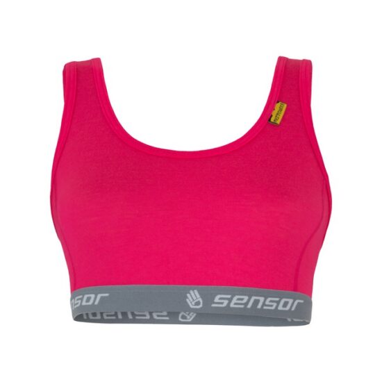 SENSOR MERINO ACTIVE dámská podprsenka magenta Velikost: S - Obrázek 2