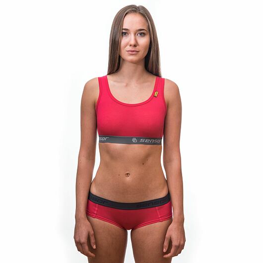 SENSOR MERINO ACTIVE dámské kalhotky magenta Velikost: XL - Obrázek 2