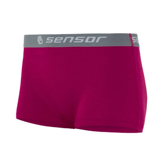 SENSOR MERINO ACTIVE dámské kalhotky s nohavičkou lilla Velikost: S - Obrázek 2