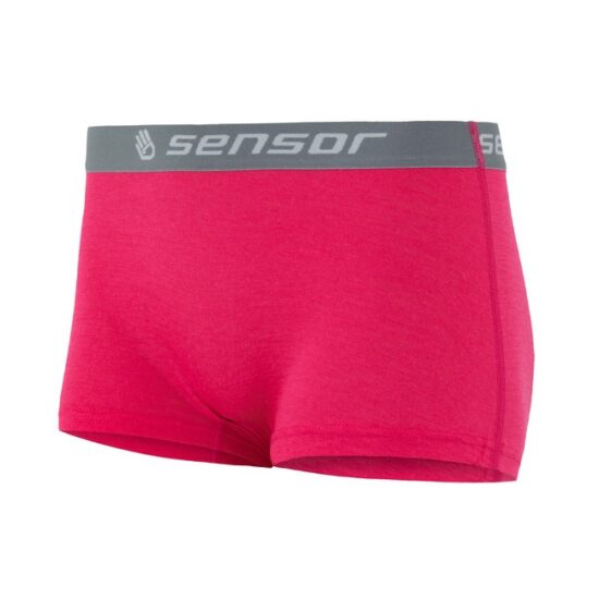 SENSOR MERINO ACTIVE dámské kalhotky s nohavičkou magenta Velikost: S - Obrázek 2