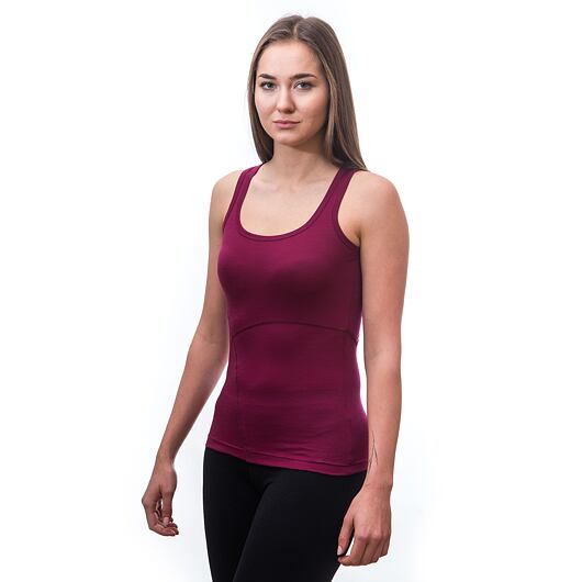 SENSOR MERINO ACTIVE dámský nátělník lilla Velikost: L - Obrázek 2