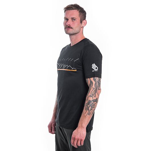 SENSOR MERINO AIR PT pánské triko kr.rukáv černá RJ Velikost: XXL - Obrázek 2