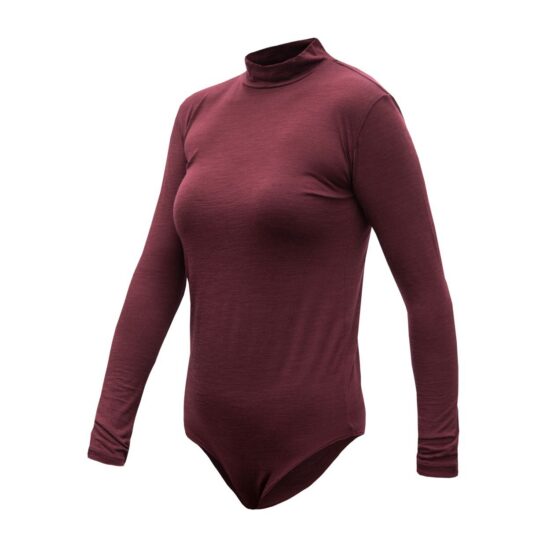 SENSOR MERINO AIR dámské body dl.rukáv port red Velikost: XL