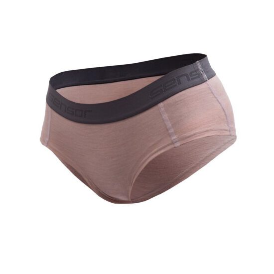 SENSOR MERINO AIR dámské kalhotky dusty pink Velikost: S