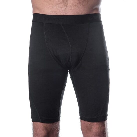SENSOR MERINO AIR pánské trenky long černá Velikost: XXL - Obrázek 2