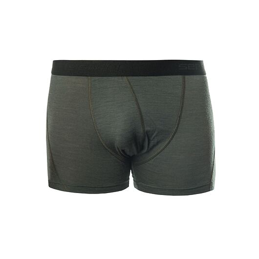 SENSOR MERINO AIR pánské trenky olive green Velikost: S