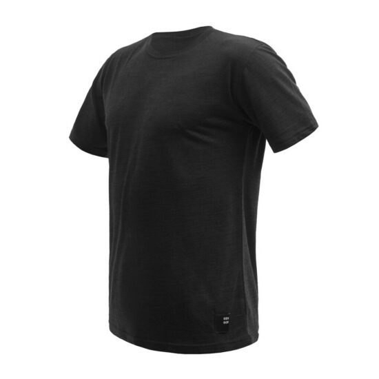 SENSOR MERINO CORDURA pánské triko kr.rukáv černá Velikost: M