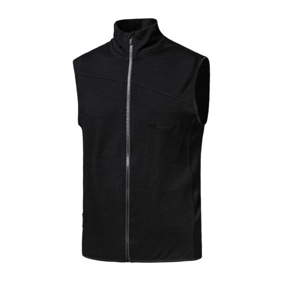 SENSOR MERINO EXTREME UP pánská vesta černá Velikost: M