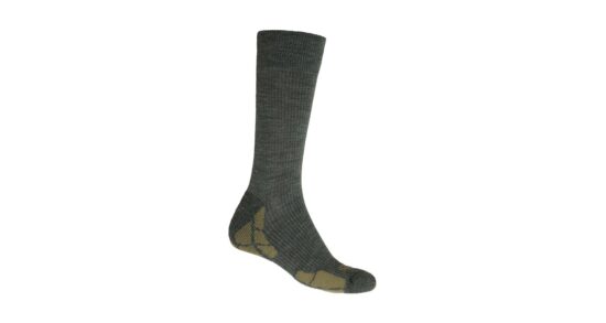 SENSOR PONOŽKY HIKING MERINO safari/khaki Velikost: S/35-38 - Obrázek 2