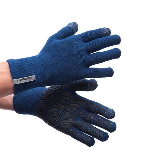 SENSOR RUKAVICE MERINO deep blue Velikost: L/XL - Obrázek 2
