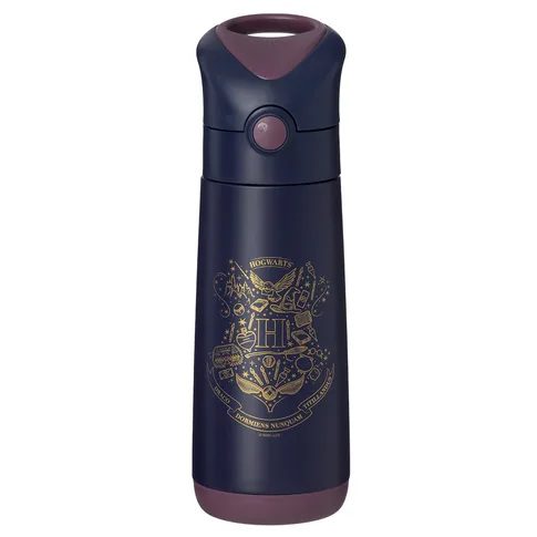 b.box Termoska na pití s brčkem 500 ml - Harry Potter