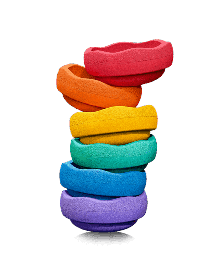 balanční kameny Stapelstein Rainbow Classic