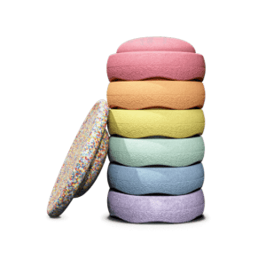 balanční kameny Stapelstein Rainbow Pastel