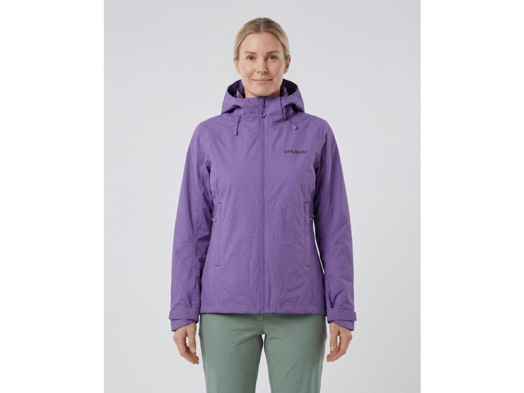 Husky Dámská hardshell bunda Neoni L purple Velikost: XL - Obrázek 2